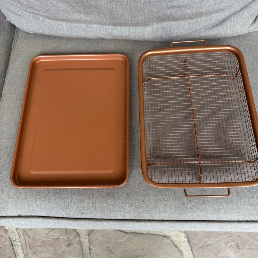 As seen on TV, Gotham Steel Crisper Tray 2 piece set